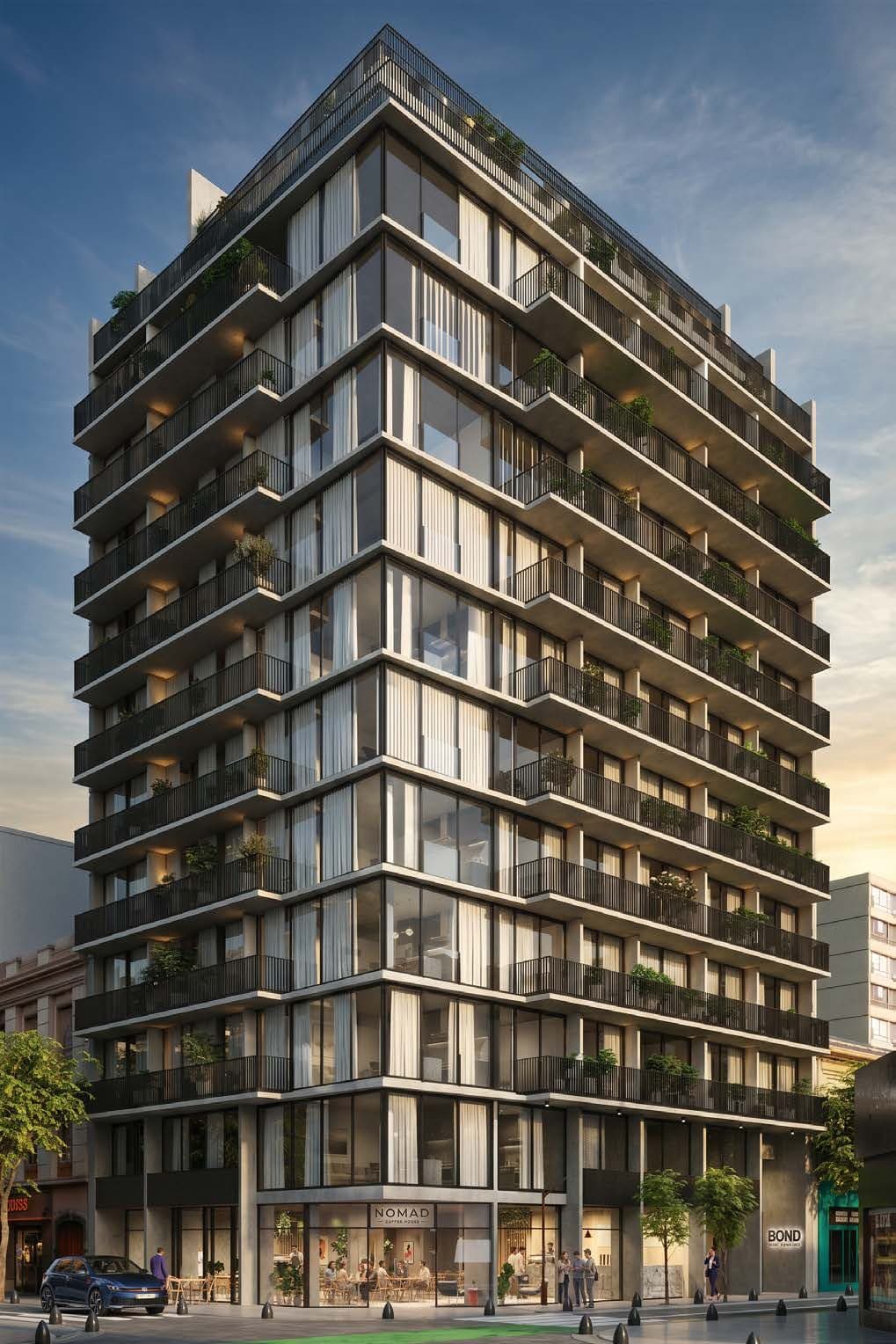 BOND Retiro — torre completa en Suipacha 916, microcentro CABA