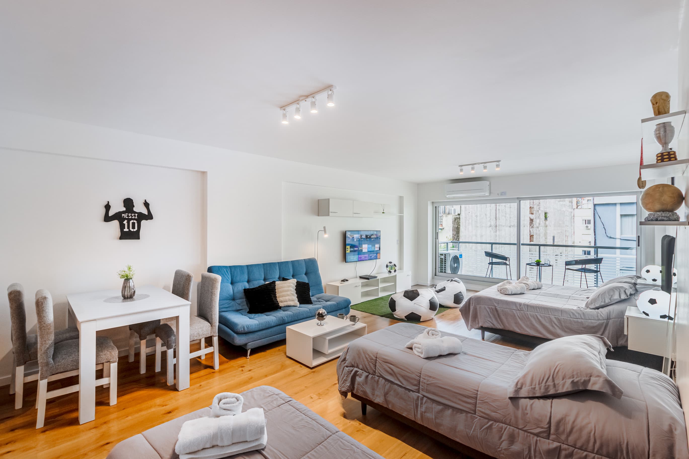 Departamento de alquiler temporario en Recoleta — 801 · Messi — foto 3