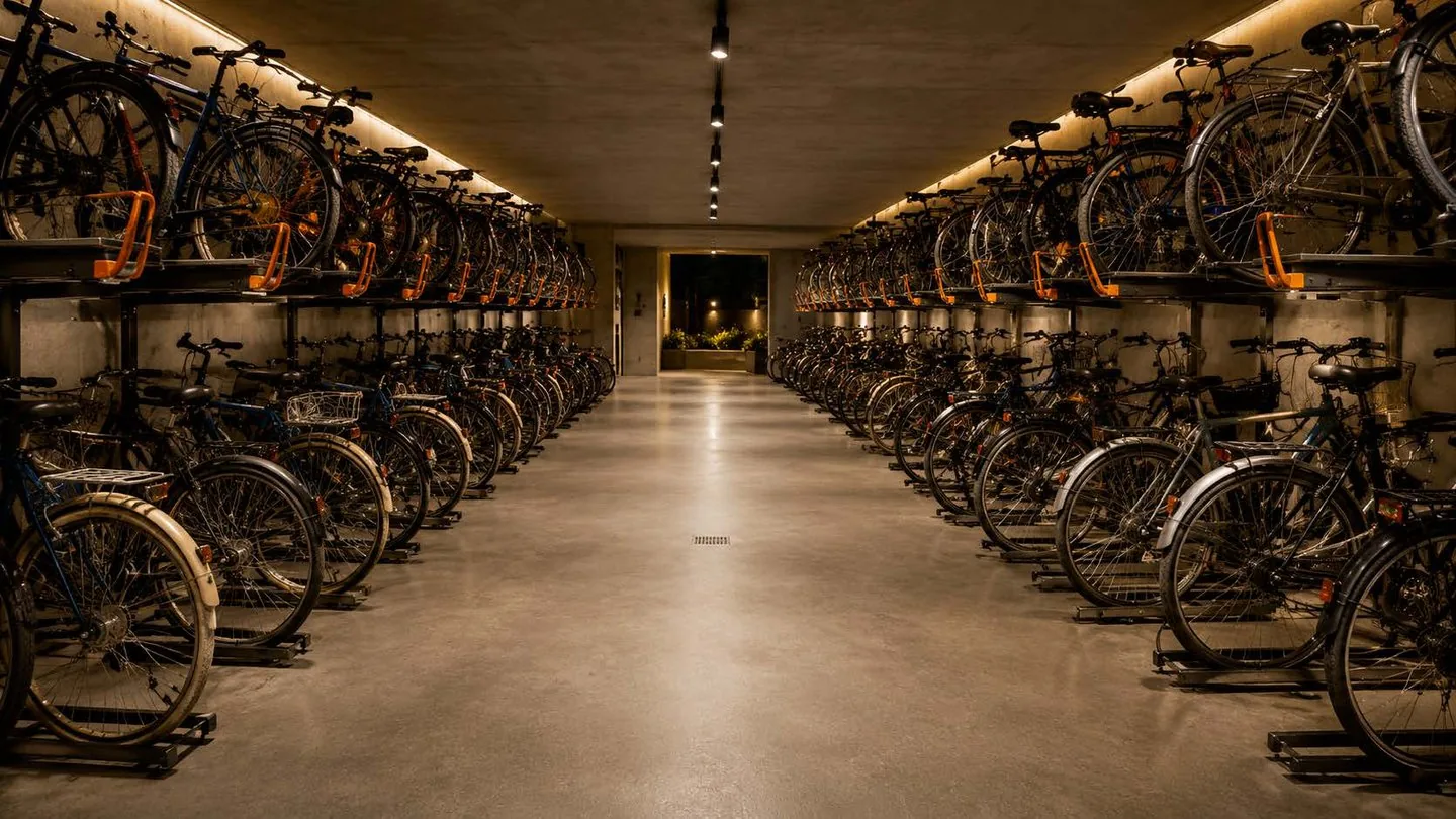 Bicicletero de BOND