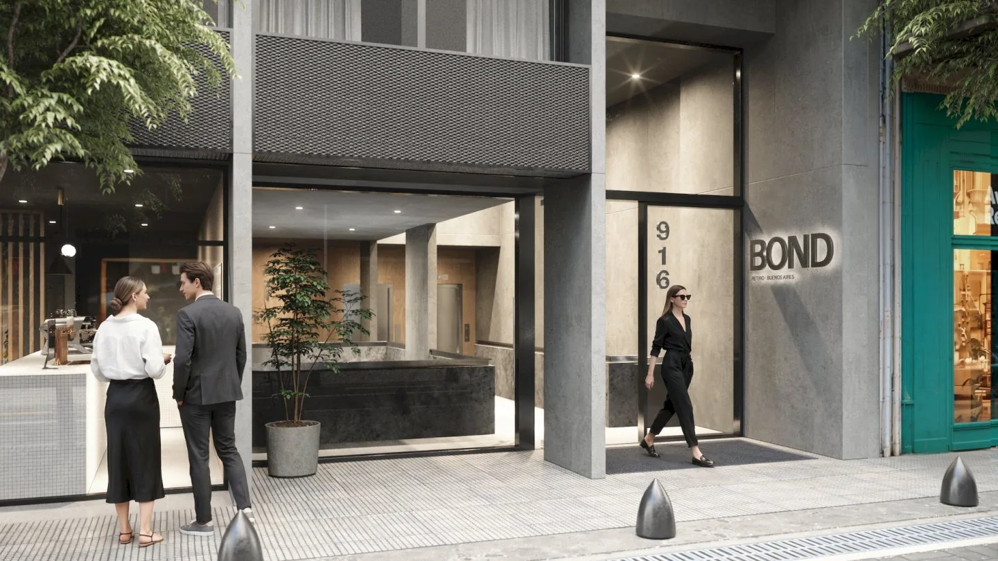 BOND Retiro — acceso Suipacha 916